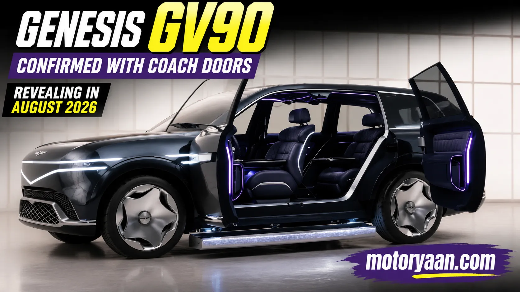 Genesis GV90 Coach Doors