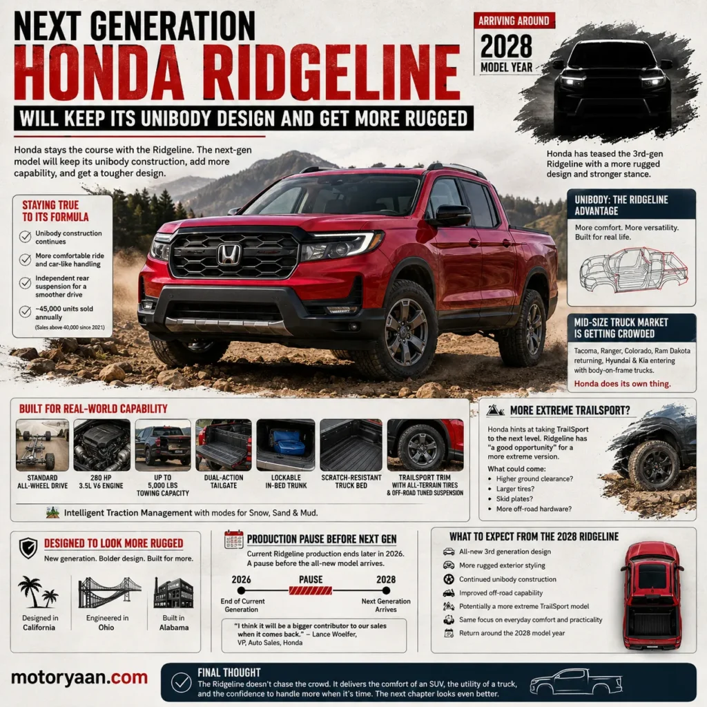 2028 Honda Ridgeline
