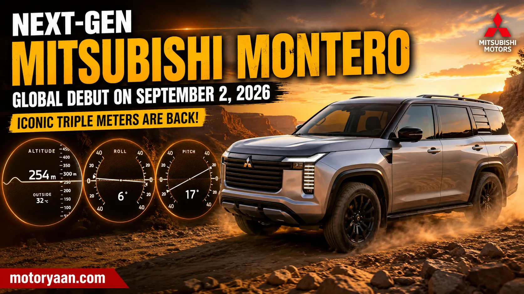 2026 Mitsubishi Montero