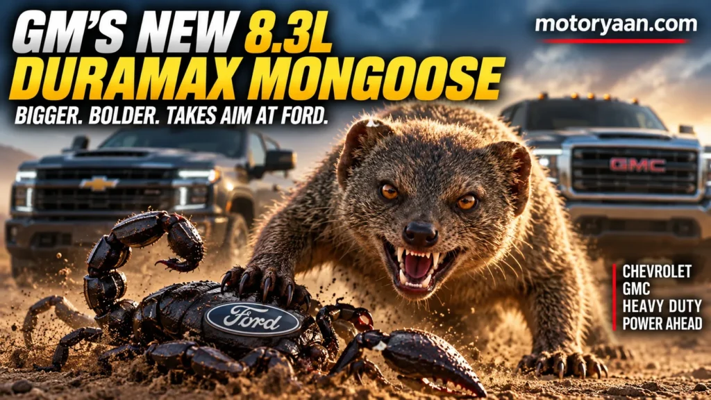 GM 8.3L Duramax Mongoose