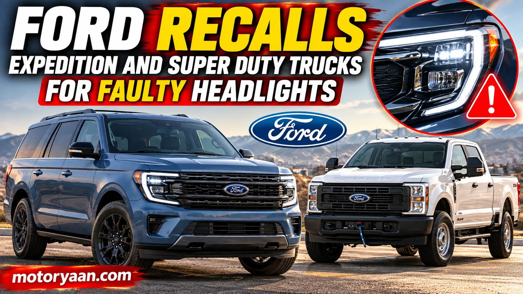 Ford Expedition and Super Duty recall