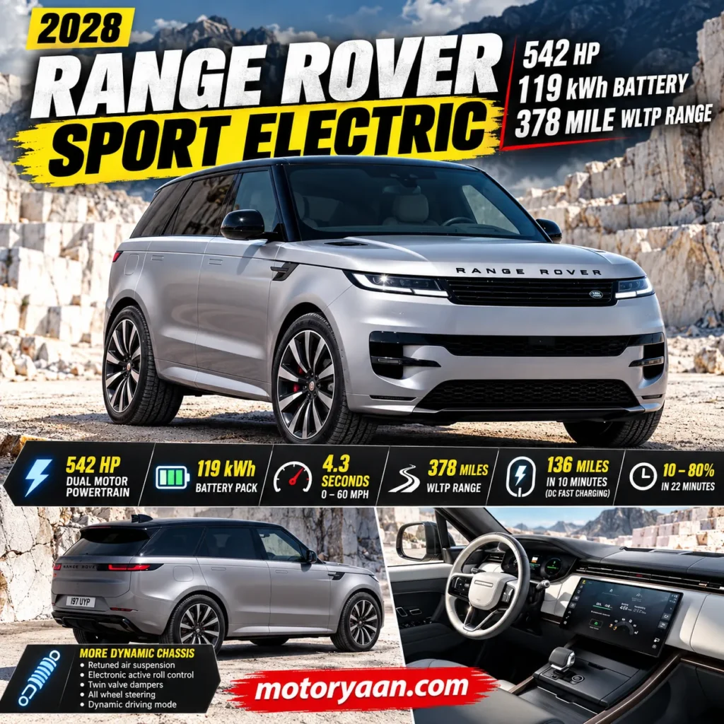 2028 Range Rover Sport Electric