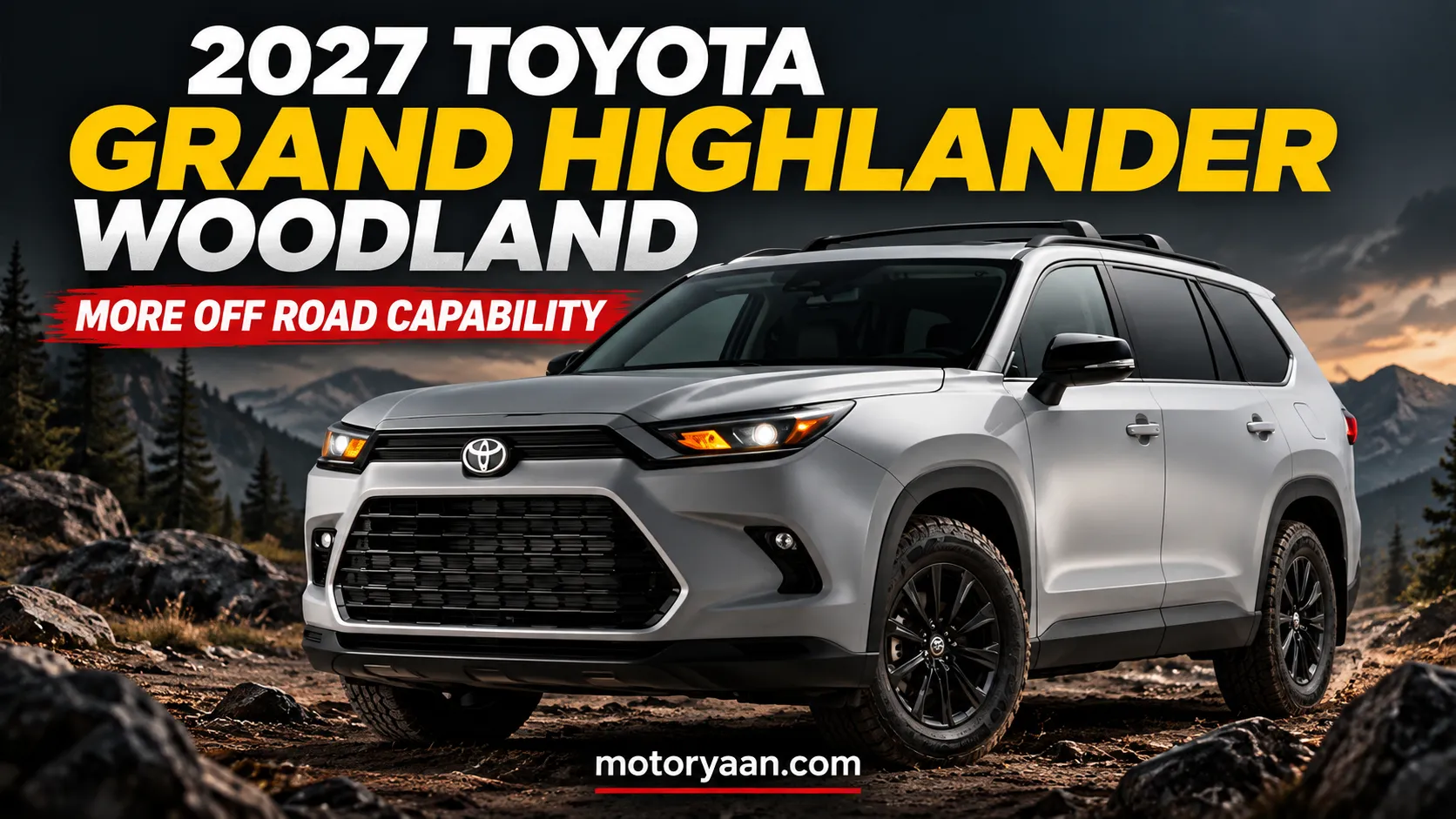 2027 Toyota Grand Highlander Woodland