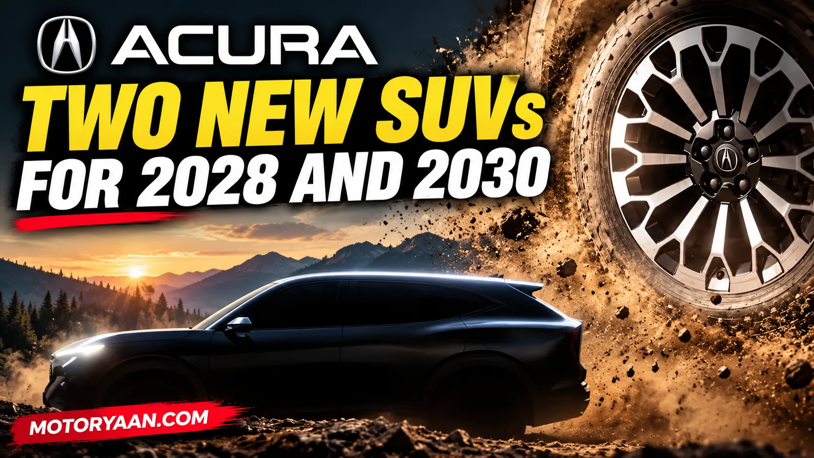 Acura new SUVs