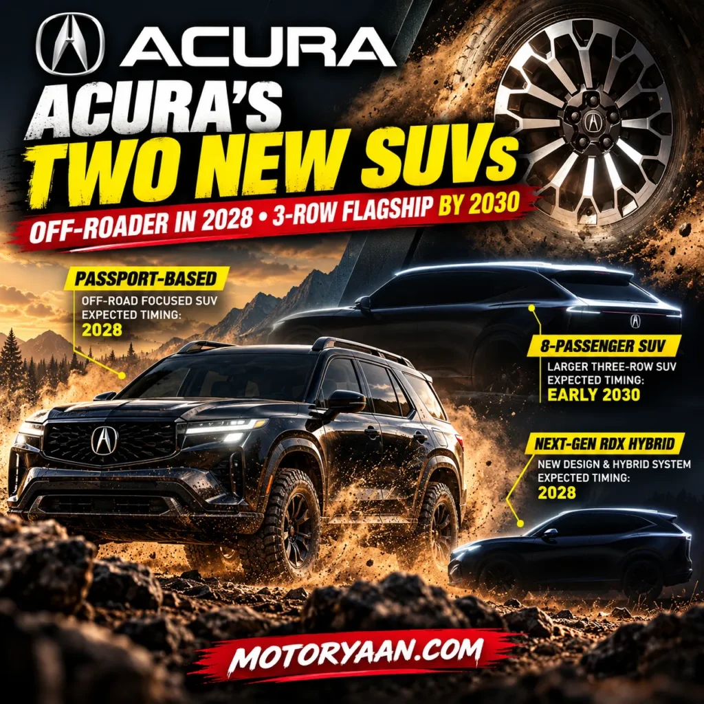 Acura new SUVs